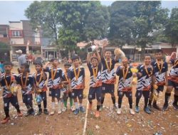 Keren! Tim U-9 dan U-13 Perumahan Taman Anyelir 2 Kalimulya Raih Gelar Juara Mini Soccer