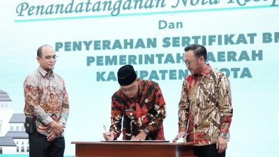 KPK Beri Penghargaan ke BPN dan Pemerintah Kota Depok