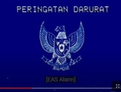 Jagad Media Sosial Membiru ‘ Poster Biru Bergambar Garuda Pancasila Bertuliskan ‘Peringatan Darurat’,
