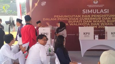 KPU RI Gelar Simulasi Pemungutan dan Penghitungan Suara di Kota Depok, Ini Alasannya