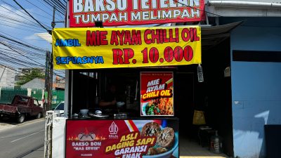 Warung Bakso Bom Mas Erwin Gratiskan Makan Bakso Bagi Nama Joko dan Mulyono, Nih Alamat Warungnya
