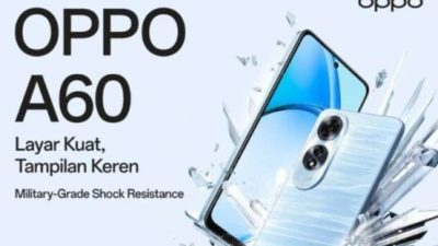 OPPO A60: Ditenagai Qualcomm Snapdragon 680, Fitur Unggulan dan Desain Elegan