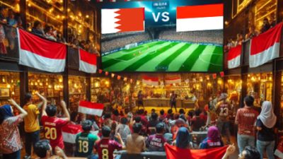 6 Tempat Nobar Paling Asyik di Depok “Bahrain Vs Indonesia” Malam Ini, Ayo Dukung Garuda !