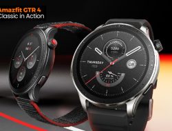 Amazfit GTR 4, Smartwatch Stylish dengan Fitur Kesehatan dan Kebugaran Canggih