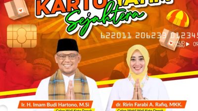 Bikin Haru, Ini Program Pasangan Calon Wali Kota dan Wakil Wali Kota Imam-Ririn Terhadap Anak Yatim di Kota Depok