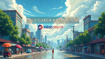 Prakiraan Cuaca Hari Ini Kamis 26 Desember 2024 di Kota Depok