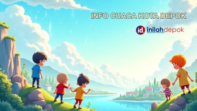 Informasi Cuaca Hari Ini Sabtu, 4 Januari 2025 di Kota Depok