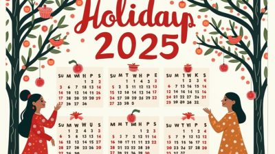 Catat! Pemerintah Tetapkan Libur Nasional dan Cuti Bersama Tahun 2025