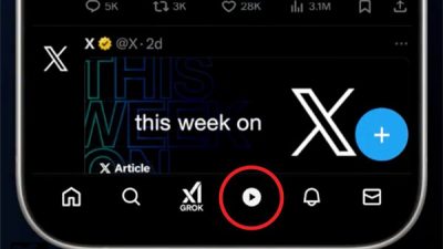 X Resmi Perkenalkan Tab Khusus Video Vertikal, Saingi Tiktok ?