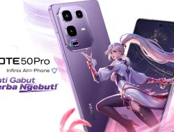 Infinix Note 50 Pro: Smartphone Stylish dengan Layar AMOLED 144Hz dan Performa Gahar