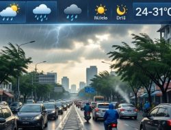 Prakiraan Cuaca Kota Depok Senin 11 Mei 2026: Berawan hingga Hujan Ringan