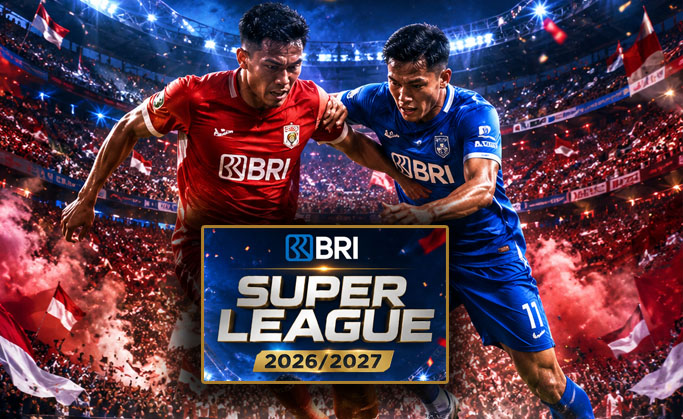 BRI Super League 2026/2027 Resmi Dimulai 4 September, Persib dan Persija Langsung Hadapi Lawan Berat