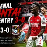 Arsenal Bantai Coventry 3-0, The Gunners Buka Liga Inggris dengan Start Sempurna