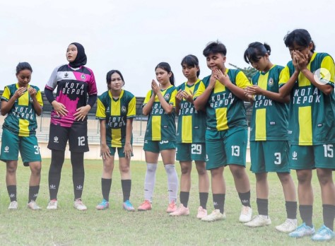 Sepak Bola Putri Depok Bidik Emas Porprov 2026, Tak Gentar Hadapi Persaingan