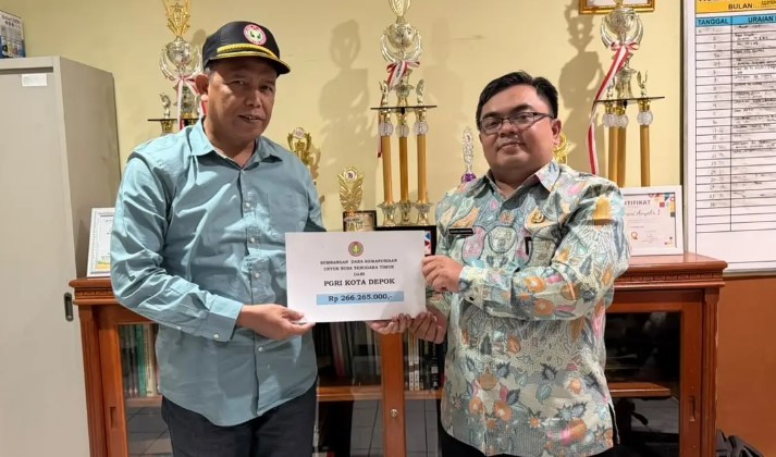 Solidaritas Guru Depok untuk NTT, PGRI Galang Donasi Rp266 Juta