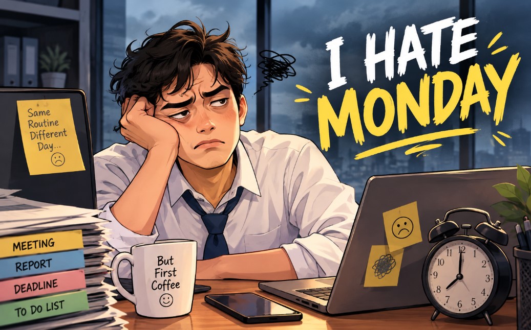 I Hate Monday! Kenapa Hari Senin Bikin Malas dan 7 Cara Mengatasinya
