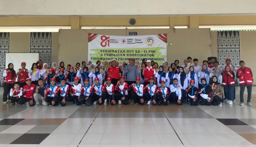 HUT ke-81 PMI, Semangat Kemanusiaan dan Kepemimpinan Remaja di Depok Terus Diperkuat