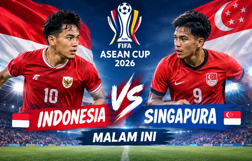 Indonesia vs Singapura Malam Ini: Ujian Garuda di Laga Perdana FIFA ASEAN Cup 2026