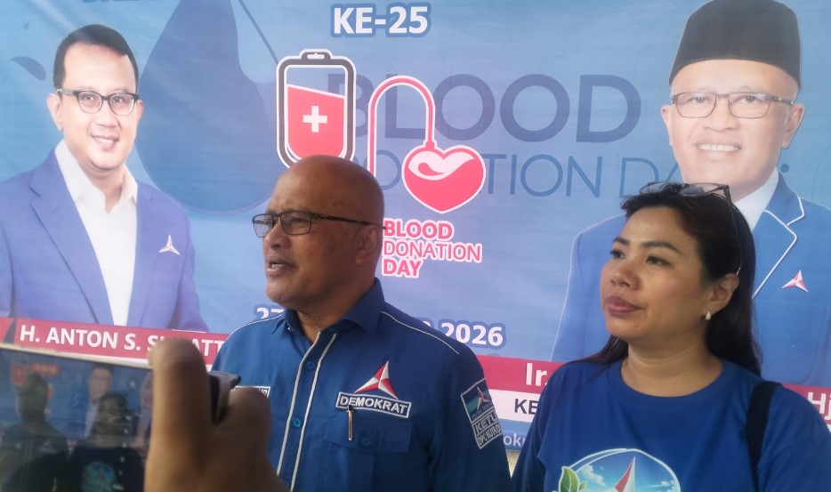 Partai Demokrat Depok Gelar Donor Darah Peringati HUT ke-25