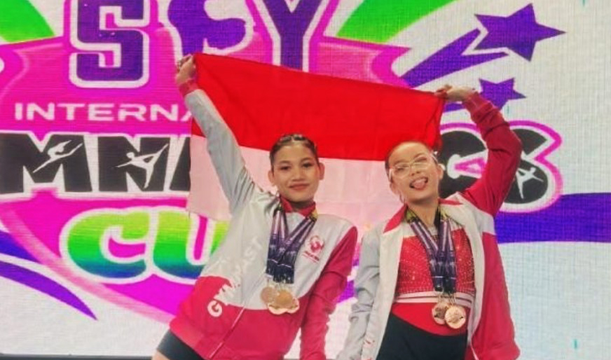 Atlet Senam Artistik Depok Sabet Empat Medali di Kejuaraan Internasional Filipina