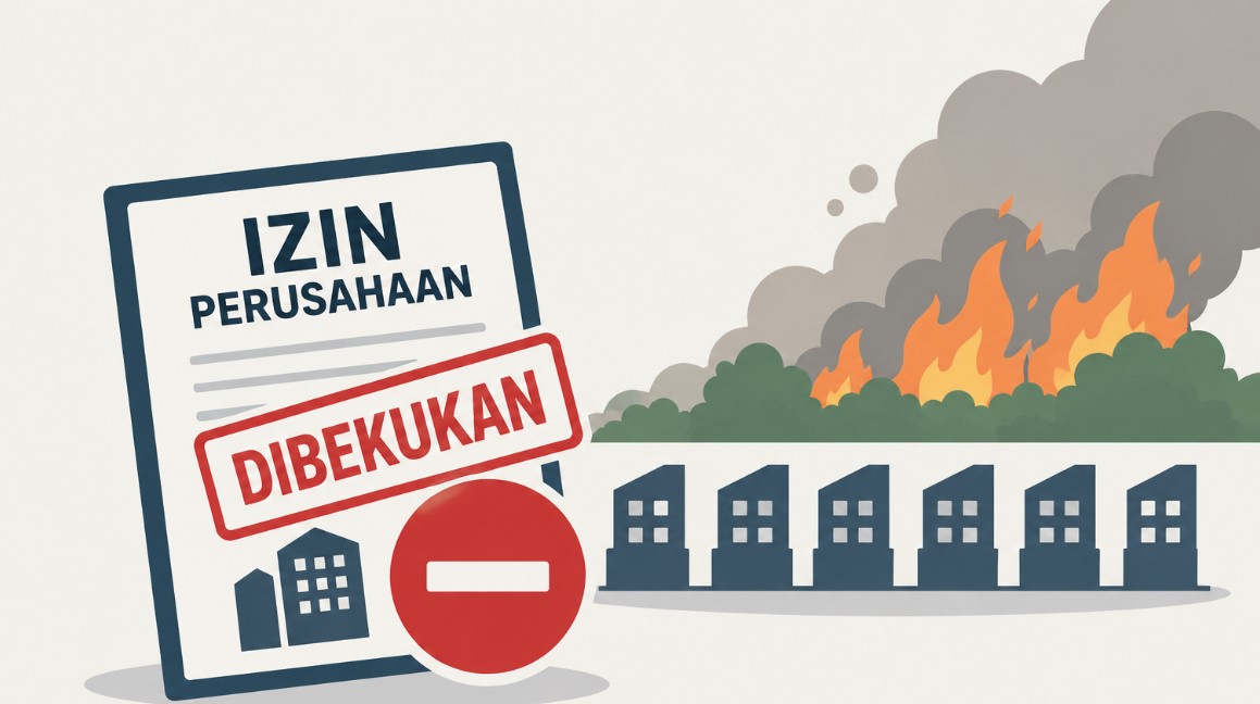 Enam Perusahaan Kembali Dibekukan Izinnya Terkait Karhutla, Pemerintah Diminta Konsisten Mengawasi